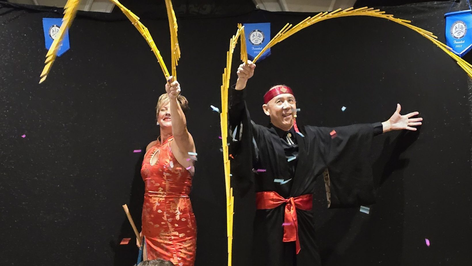 Intimate Magic show- Bamboo and confetti two performers